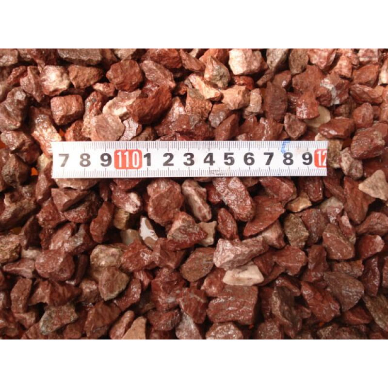 Red Gravel  Stone for landscaping