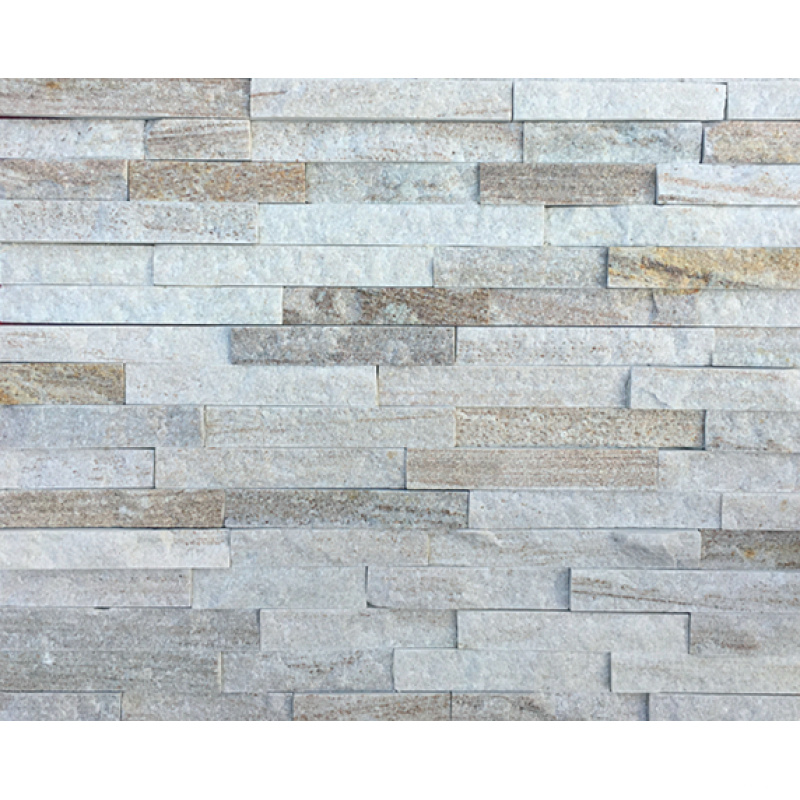 Popular Natural Gold Line Quarzite Stone Wall Paneling