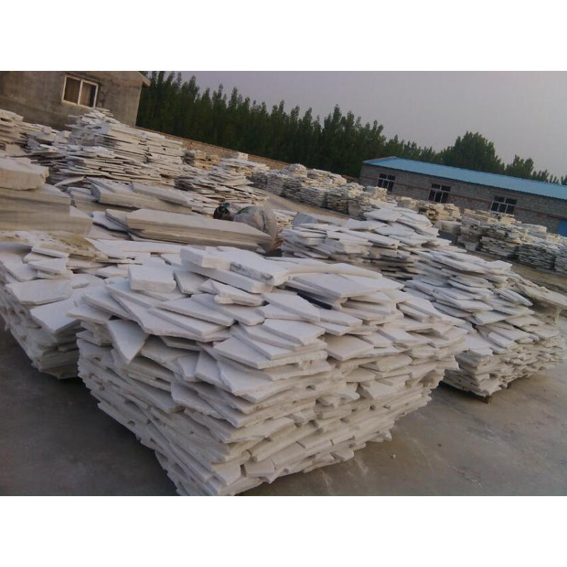 Chinese wholesale Wholesale Wall Cladding Stones Manufacturers - White flamed flagstones for Japanese market  – DFL detail pictures