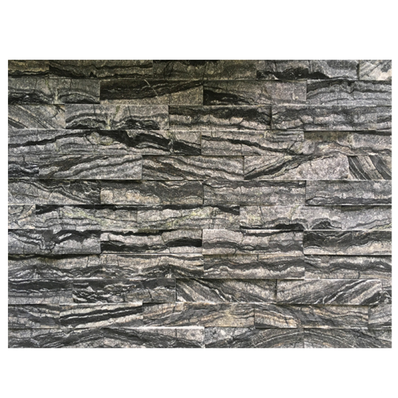 15×60cm Black Marble Natural Ledgerstone Paneling