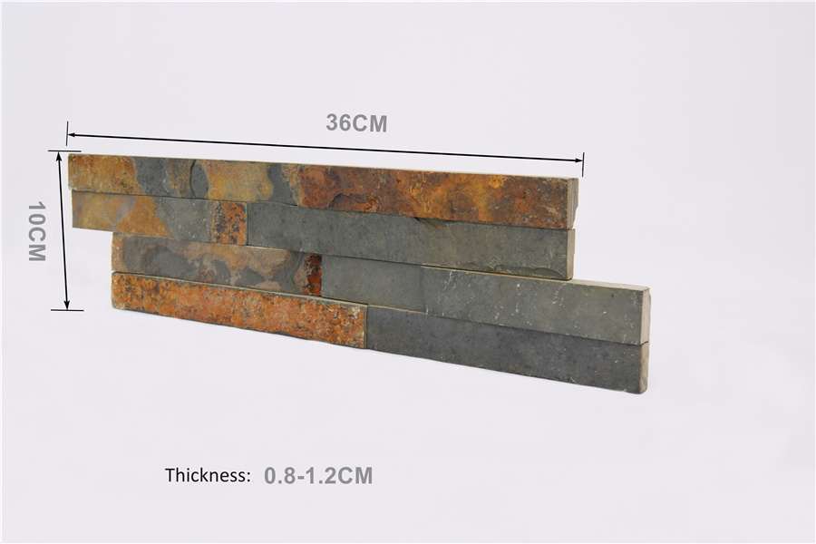 Special Price for High-Quality Ledgestones Factories - Rusty thinner interlock stone panel – DFL Featured Image