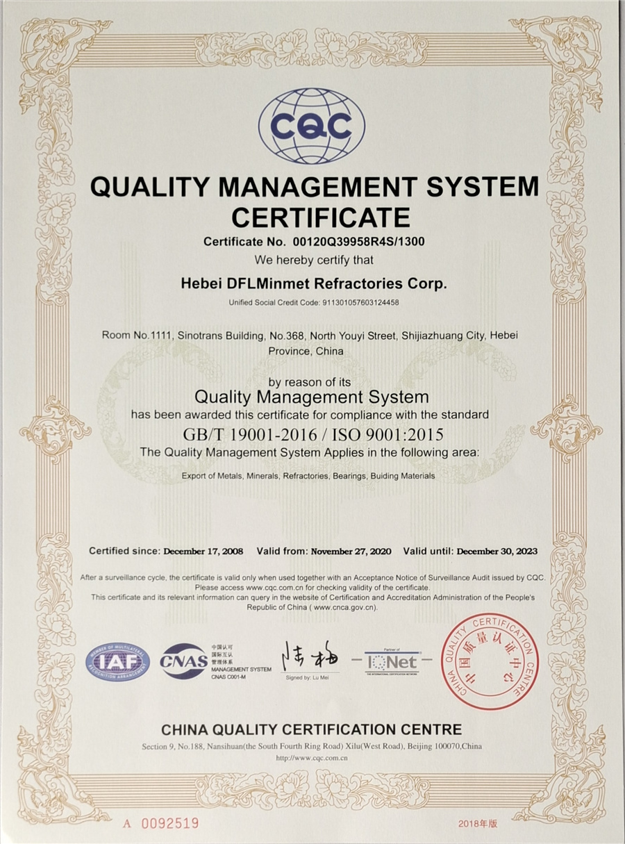 ISO900-12015 Quality management system