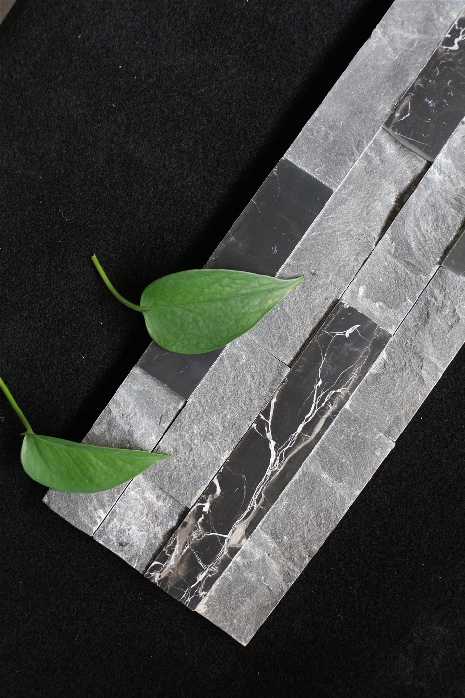 High definition Wholesale Stacked Ledger Stone - Black Panel Ledger – DFL detail pictures