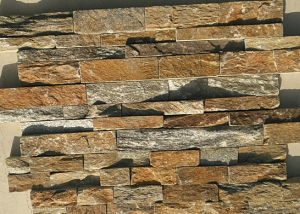 Popular Outside Wall Rusty Quarzite Ledgestone Panel