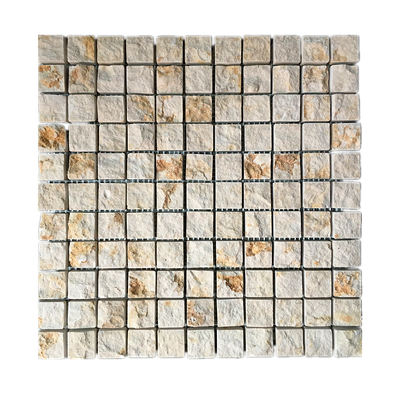 Classical Golden Marble Stone Mosaic Tiles Featured Image