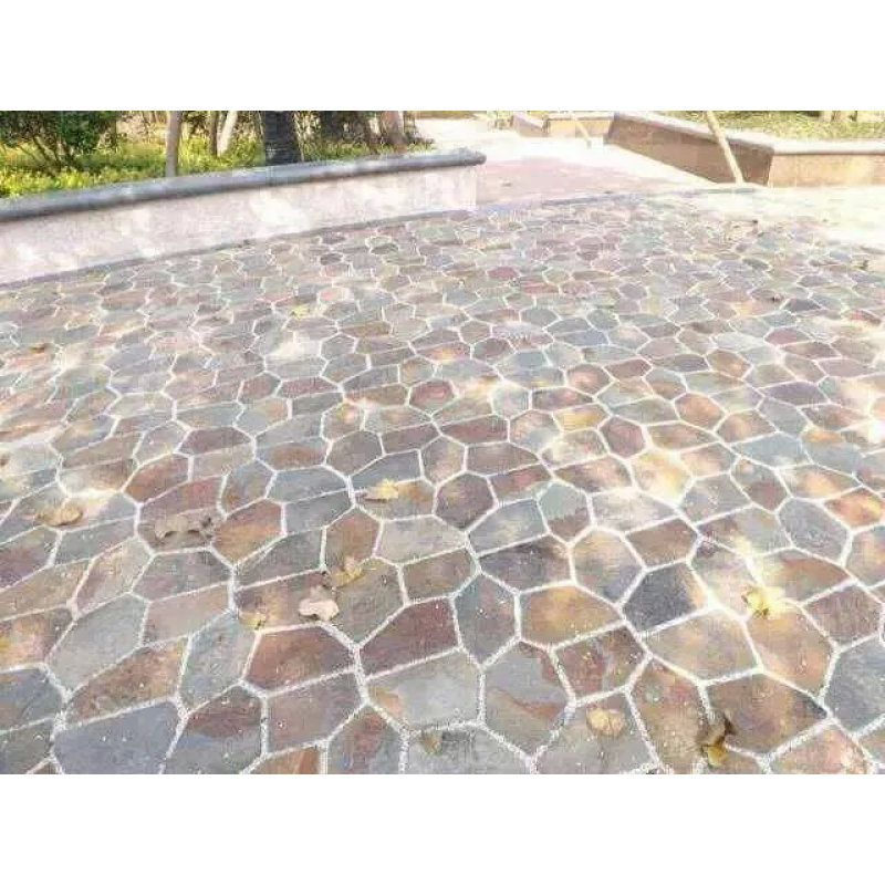 2018 High quality Flagstone Pavers - Autumn rose natural flagstone mat – DFL detail pictures