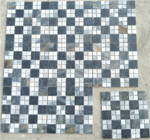 Slate Natural Square Stone Mosaic tiles