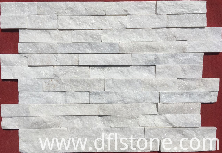 Interlock White Stacked Stones