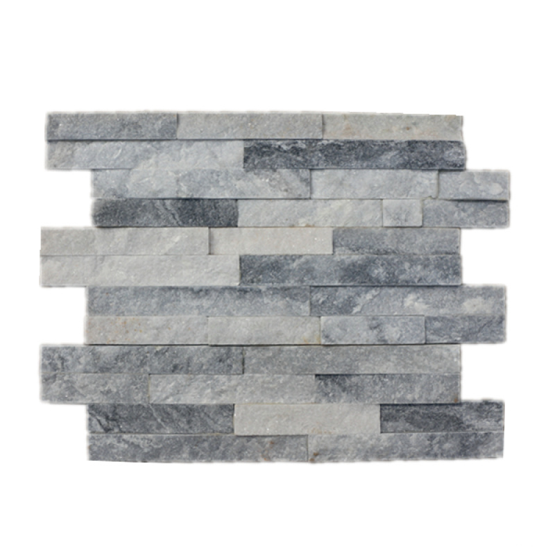 10×40cm Grey Natural Stone Wall Sidding Veneer