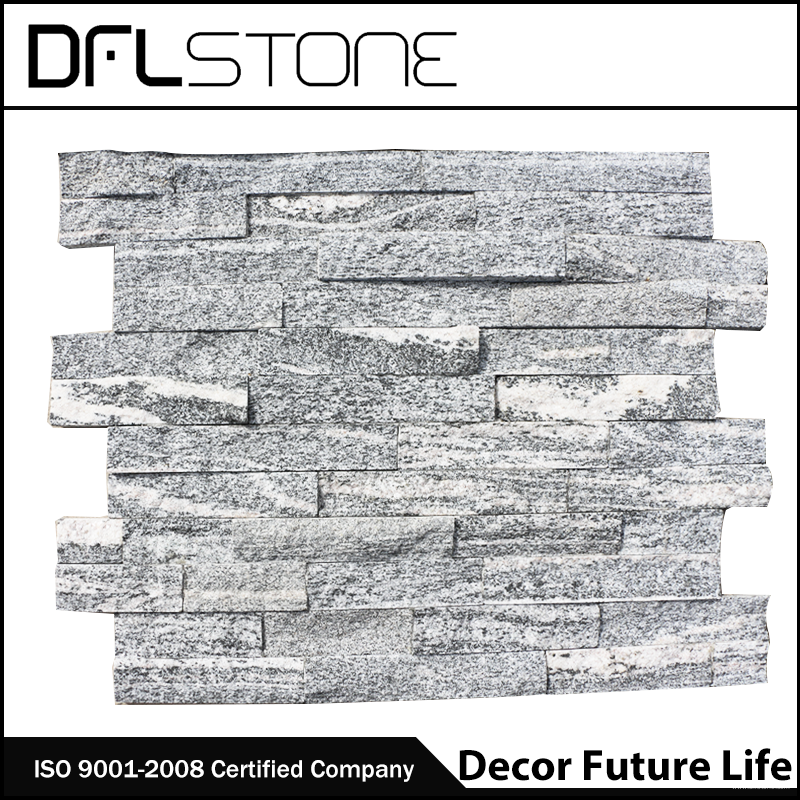 Best quality High-Quality Wall Cladding Stones Factories - Grey Rough Face Stacked Stone Cladding stone – DFL Featured Image