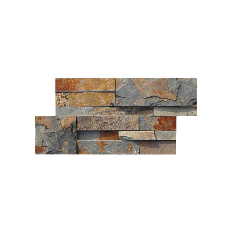 OEM Customized Slate Stone Pavers - Popular Natural Stacked 3D Panel for Inside Wall – DFL